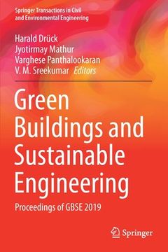 portada Green Buildings and Sustainable Engineering: Proceedings of Gbse 2019