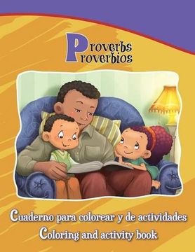 portada Proverbios, Proverbs: Coloring and Activity Book in English and Spanish (Bible Chapters for Kids)