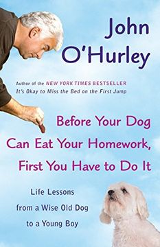 portada Before Your dog can eat Your Homework, First you Have to do it: Life Lessons From a Wise old dog to a Young boy (en Inglés)