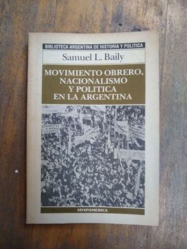 portada Movimiento Obrero, Nacionalismo y Politica Argentina