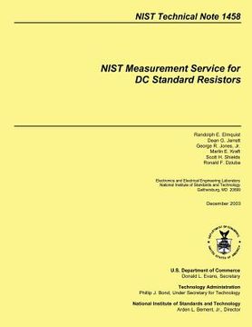 portada NIST Measurement Service for DC Standard Resistors (en Inglés)