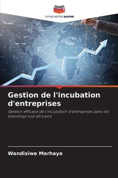 portada Gestion de l'incubation d'entreprises (en Francés)