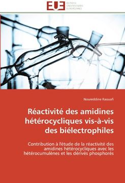 portada Reactivite Des Amidines Heterocycliques VIS-A-VIS Des Bielectrophiles