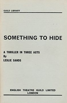portada Something to Hide (en Inglés)