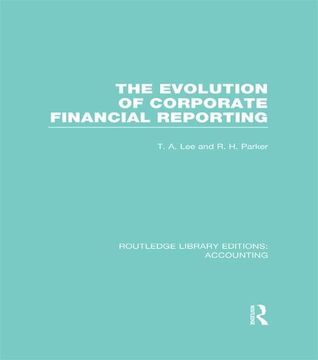portada Evolution of Corporate Financial Reporting (Rle Accounting) (in English)