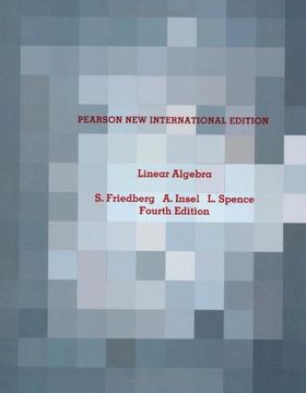 portada Linear Algebra: Pearson new International Edition 