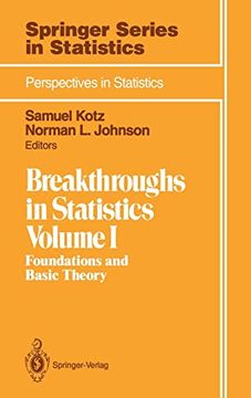 portada Breakthroughs in Statistics: Volume 1: Foundations and Basic Theory (Springer Series in Statistics (en Inglés)