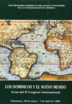 portada Actas del II Congreso Internacional sobre los Dominicos y el Nuevo Mundo, Salamanca, 28 de marzo-1 de abril de 1989 (Los Dominicos y America) (Spanish Edition)