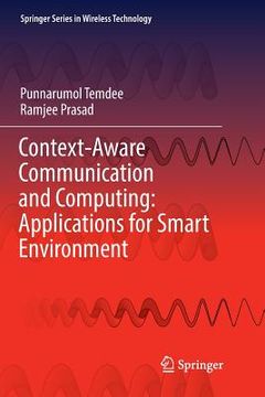 portada Context-Aware Communication and Computing: Applications for Smart Environment