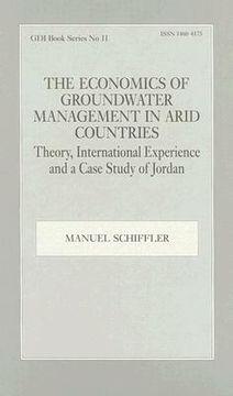 portada the economics of groundwater management in arid countries: theory, international experience and a case study of jordan (en Inglés)