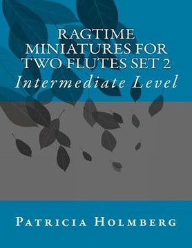 portada Ragtime Miniatures for Two Flutes Set 2 (en Inglés)