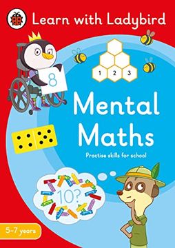 portada Mental Maths: A Learn With Ladybird Activity Book 5-7 Years: Ideal for Home Learning (Ks1) 
