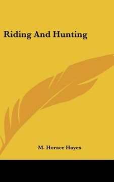 portada riding and hunting (en Inglés)