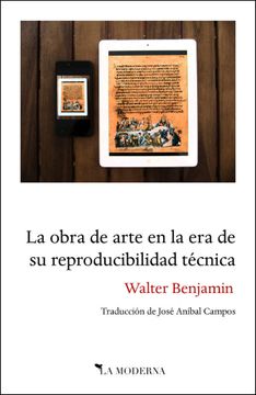 portada La Obra de Arte en la era de su Reproducibilidad Técnica (in Spanish)