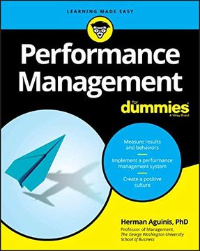 portada Performance Management for Dummies (For Dummies (Business & Personal Finance)) (en Inglés)