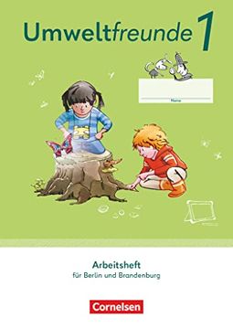 portada Umweltfreunde - Berlin, Brandenburg - Ausgabe 2023 - 1. Schuljahr: Arbeitsheft - mit Wegweiser Arbeitstechniken und Buchtaucher-App