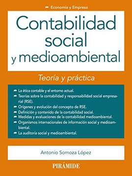 portada Contabilidad Social y Medioambiental: Teoría y Práctica (Economía y Empresa)