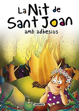 portada La Nit de Sant Joan amb adhesius (Contes i tradicions catalanes amb adhesius)