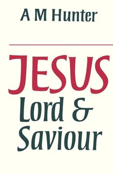 portada jesus lord and saviour (en Inglés)