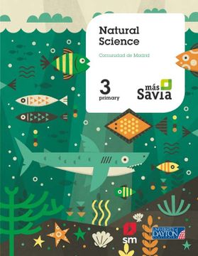portada Natural Science. 3 Primary. Más Savia. Madrid (in English)