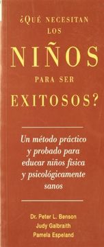 portada Que Necesitan Niños ser Exitosos (in Spanish)