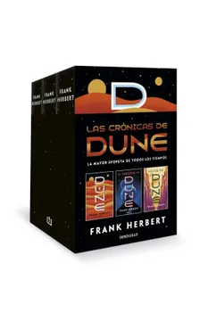portada Las Crónicas de Dune (Pack Con: Dune | el Mesías de Dune | Hijos de Dune) - Frank Herbert - Libro Físico