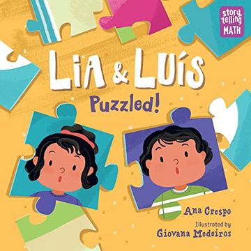 portada Lia & Luis: Puzzled! (Storytelling Math) (en Inglés)