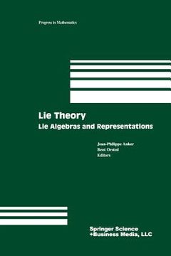 portada Lie Theory: Lie Algebras and Representations (in English)