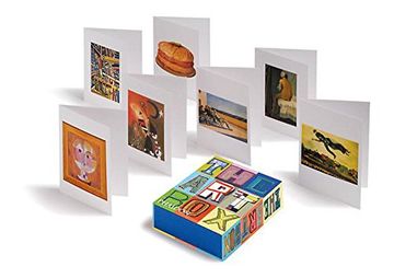 portada The art box Greeting Cards (Blue Selection) (in English)