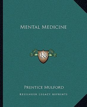 portada mental medicine (en Inglés)