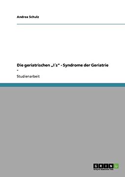 portada Die geriatrischen „I´s" - Syndrome der Geriatrie - (German Edition)