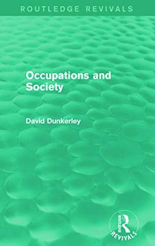 portada Occupations and Society (Routledge Revivals) (in English)