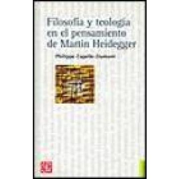 portada Filosofia y Teologia en el Pensamiento de Martin Heidegger (in Spanish)