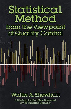 portada Statistical Method from the Viewpoint of Quality Control (Dover Books on Mathematics) (in English)