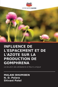 portada Influence de l'Espacement Et de l'Azote Sur La Production de Gomphrena (in French)