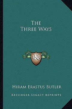 portada the three ways (in English)
