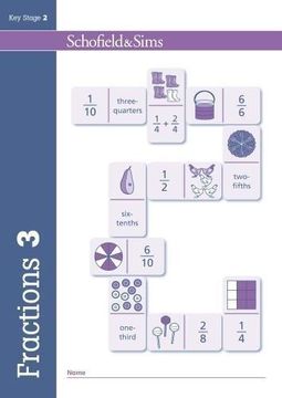 portada Fractions, Decimals and Percentages Book 3 (Year 3, Ages 7-8) (Paperback) (en Inglés)