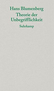 portada Theorie der Unbegrifflichkeit (en Alemán)