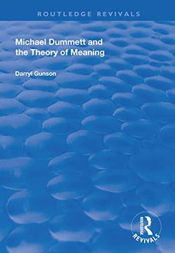 portada Michael Dummett and the Theory of Meaning (in English)