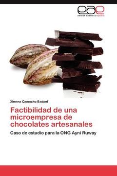 portada factibilidad de una microempresa de chocolates artesanales (en Inglés)