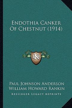 portada endothia canker of chestnut (1914)