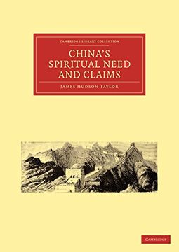 portada China's Spiritual Need and Claims Paperback (Cambridge Library Collection - Religion) (in English)