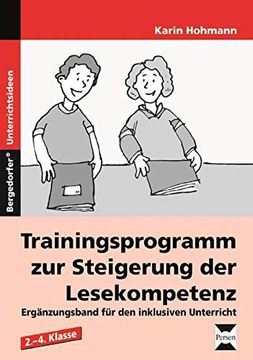 portada Trainingsprogramm Lesekompetenz - Ergänzungsband: Ergänzungsband für den Inklusiven Unterricht in Klasse 2-4 (en Alemán)