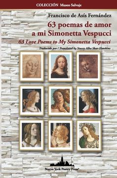 portada 63 poemas de amor a mi Simonetta Vespucci: 63 Love Poems to My Simonetta Vespucci