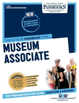 portada Museum Associate (C-3962): Passbooks Study Guide Volume 3962