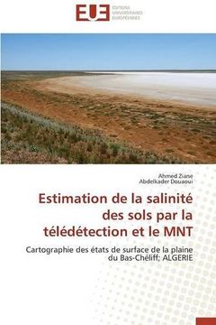 portada Estimation de la salinité des sols par la télédétection et le MNT