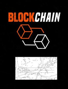 portada Blockchain: Funny Crypto Quotes and Pun Themed College Ruled Composition Notebook (en Inglés)