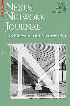 portada nexus network journal 12,2: architecture and mathematics (en Inglés)