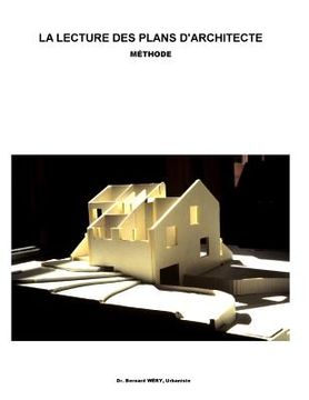 portada La lecture des plans d'architectes: Méthode (in French)