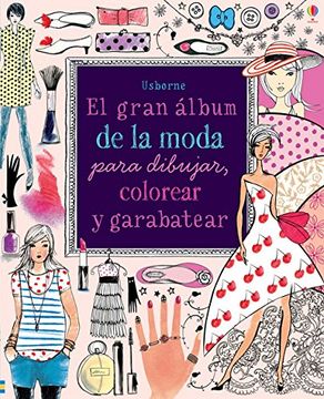 portada Gran Album de la Moda Para Dibujar Colorear y Garabatear